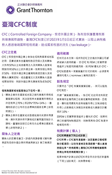 臺灣CFC制度